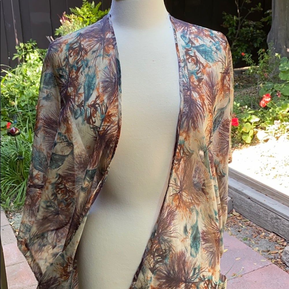 Anthropologie Pins and Needles Sheer Layer